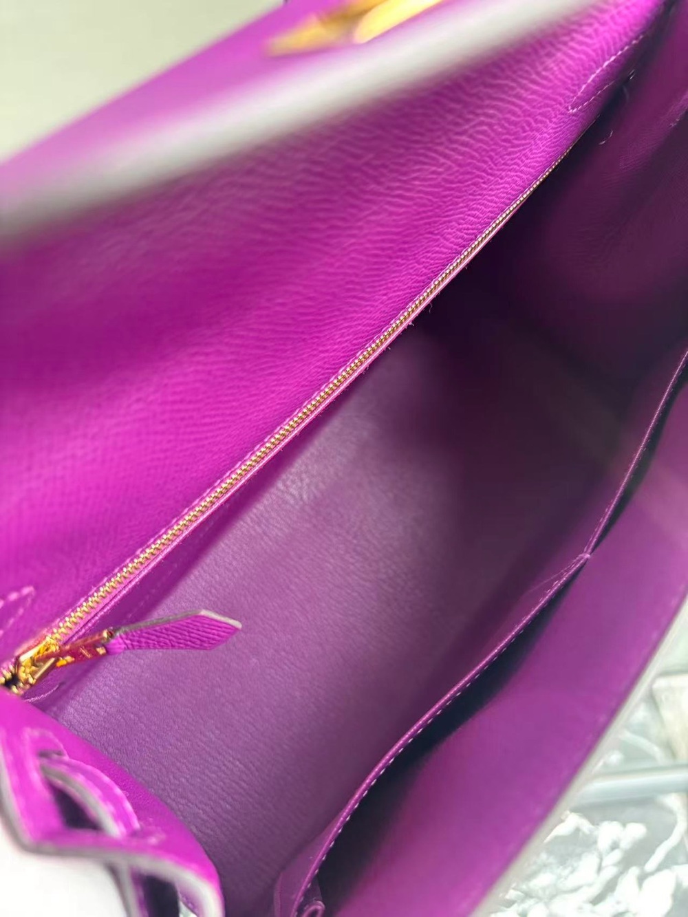 Hermes Epsom Kelly Sellier 28 Anemone - Picture 13 of 16